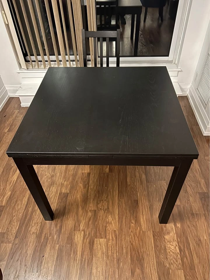 Extendable dining table with chairs - photo 4