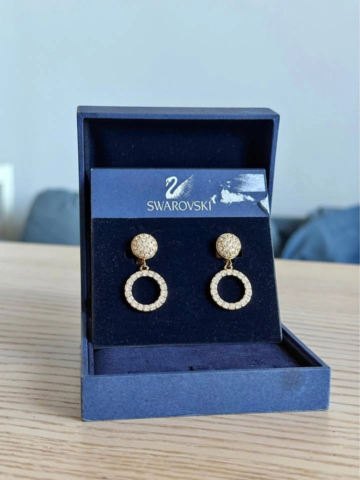 Swarovski Clip On Earrings