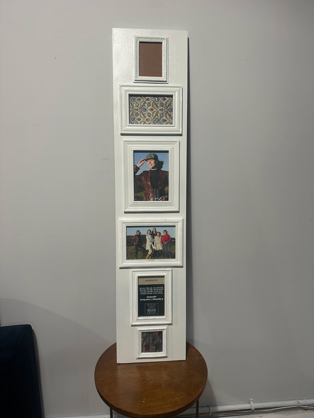 White Multi Window Picture Frame - photo 2