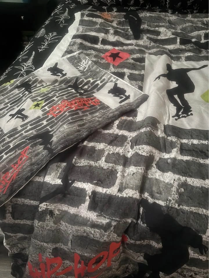 Single/Twin Duvet & Cover Set - Skateboarding Theme - photo 2