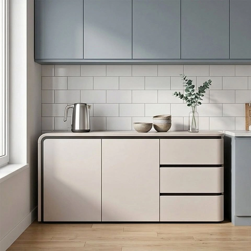 Modern Glossy Sideboard - Multiple Sizes Available