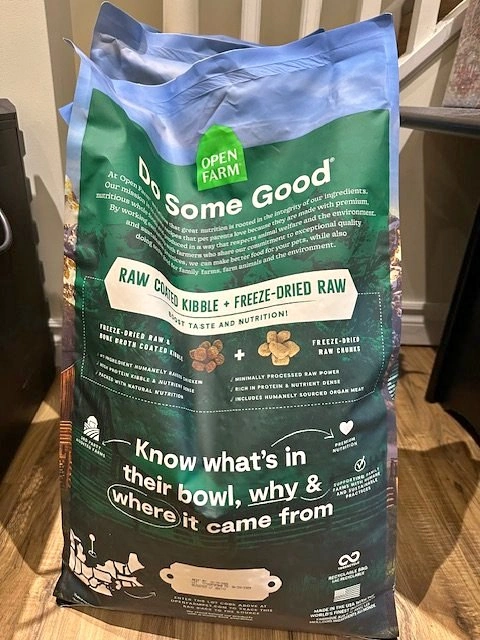 Open Farm RawMix Open Prairie Ancient Grains Dog Kibble