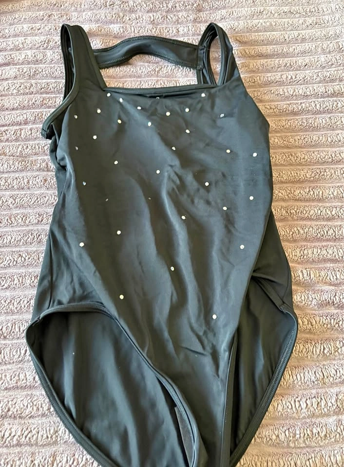 Black bodysuit with gems