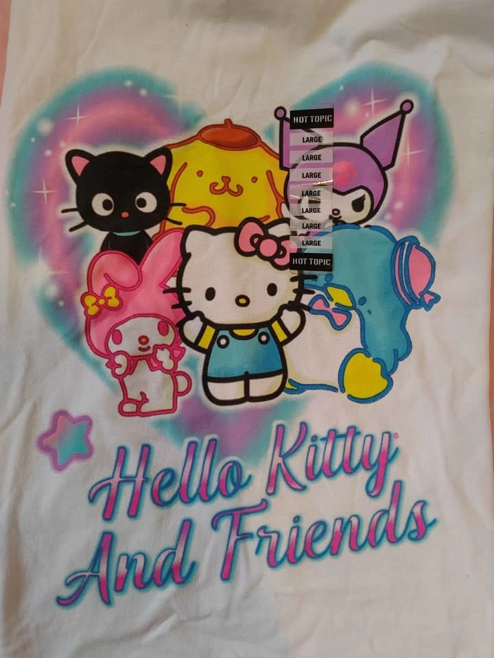 Hello Kitty and Friends T-Shirt & Tote - Brand New - photo 2