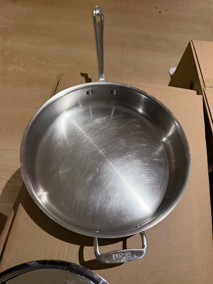 All-Clad 13-14" Stainless Steel Pan (Large / Professional) - photo 2