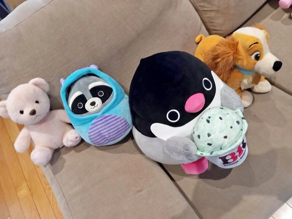 Squish-mallow & Plushies ($15 for set)