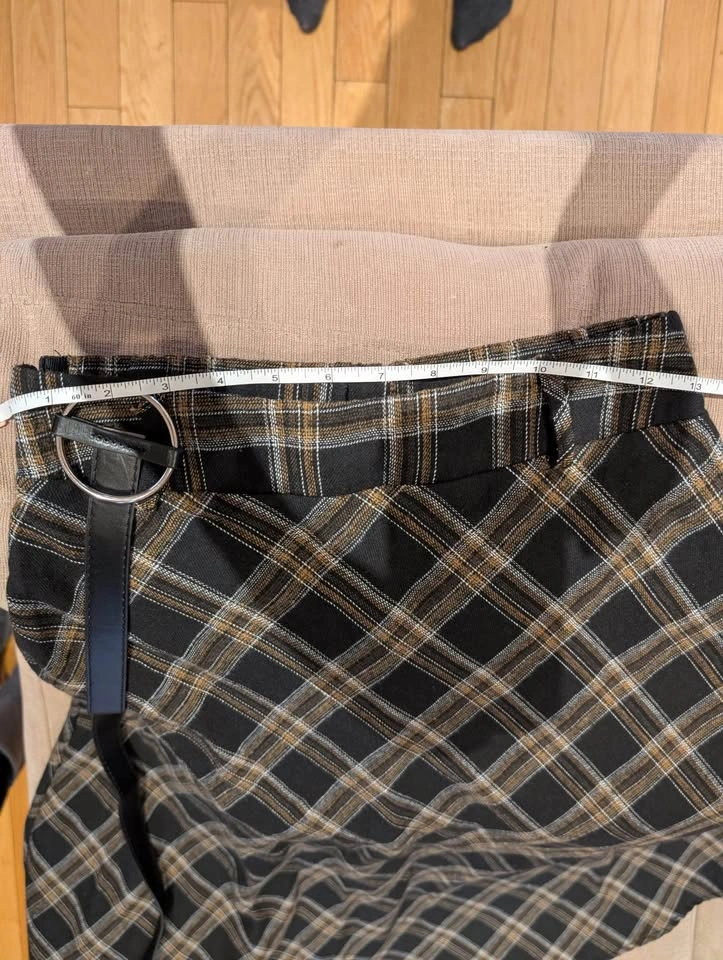 Long Plaid skirt - photo 3