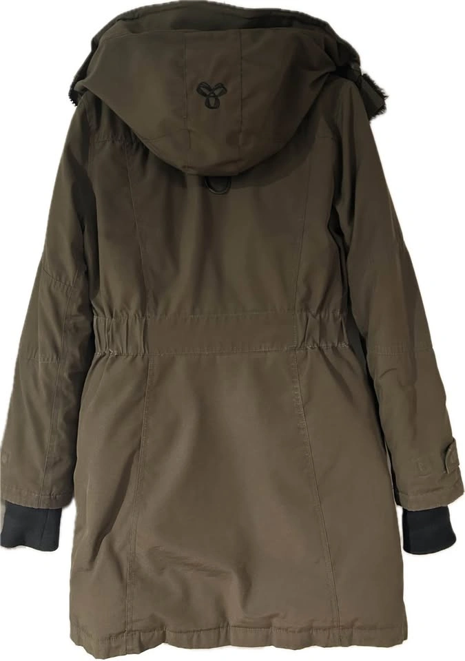 Aritzia TNA Bancroft Down Parka Jacket - Small - Olive Green/Kha - photo 2