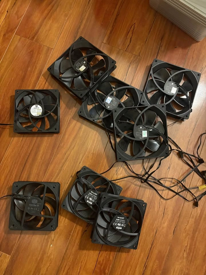 PC Case Cooling Fans 120/140mm - photo 2