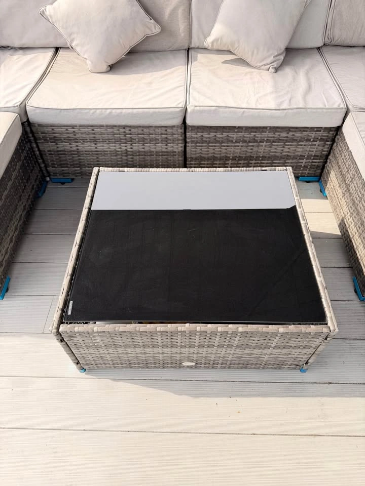 Modern Outdoor Gazebo + Sectional Patio Set - photo 5