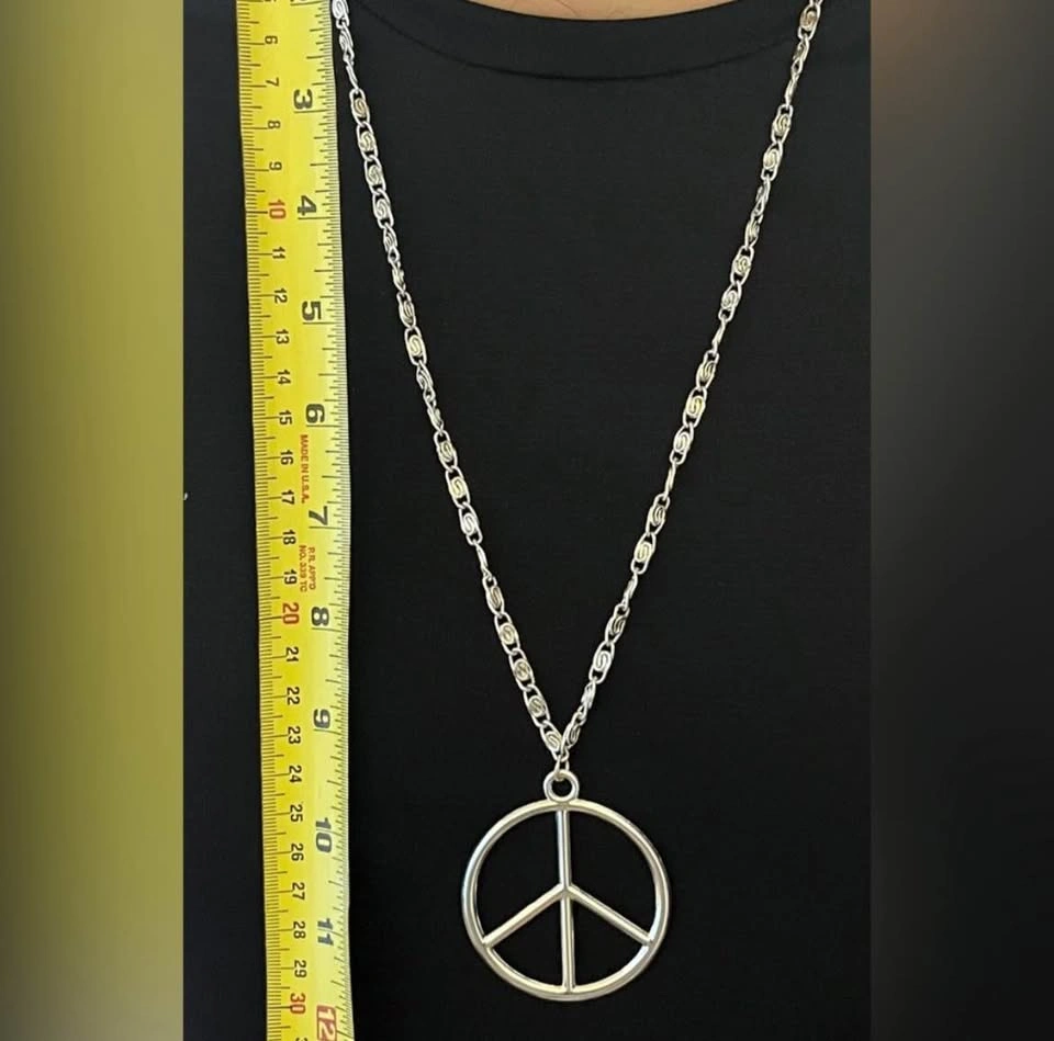 Peace Sign Necklace - photo 2