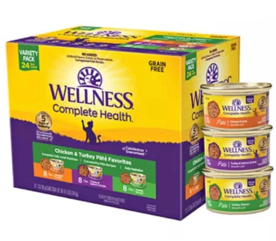 Wellness Complete Health Cat Food Variety Pack
