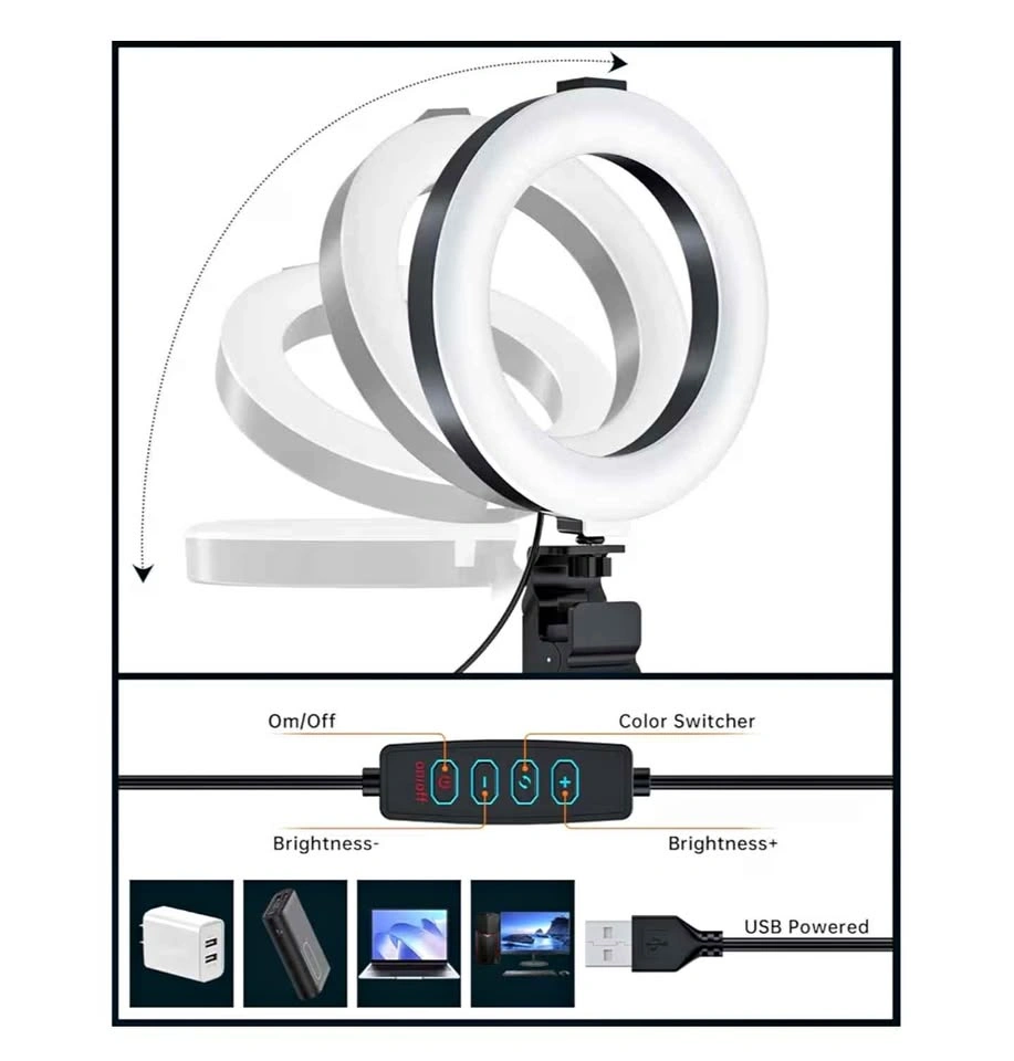 USB-powered Ring Light