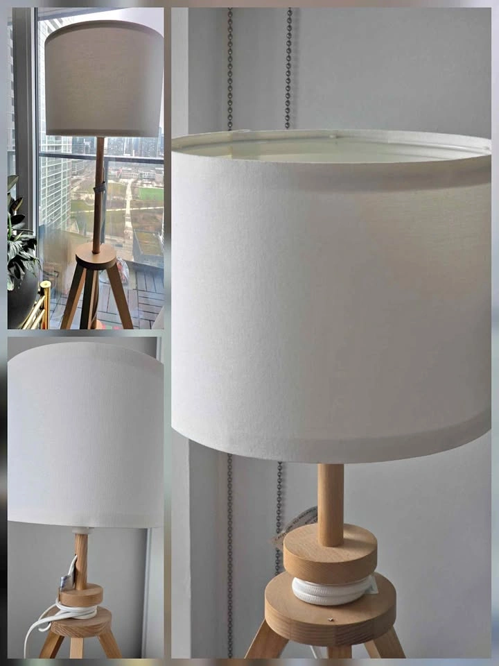 Ikea Lauters Floor + Table Lamps