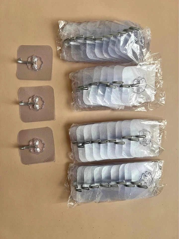 40+ No-Drill Adhesive Wall Hooks