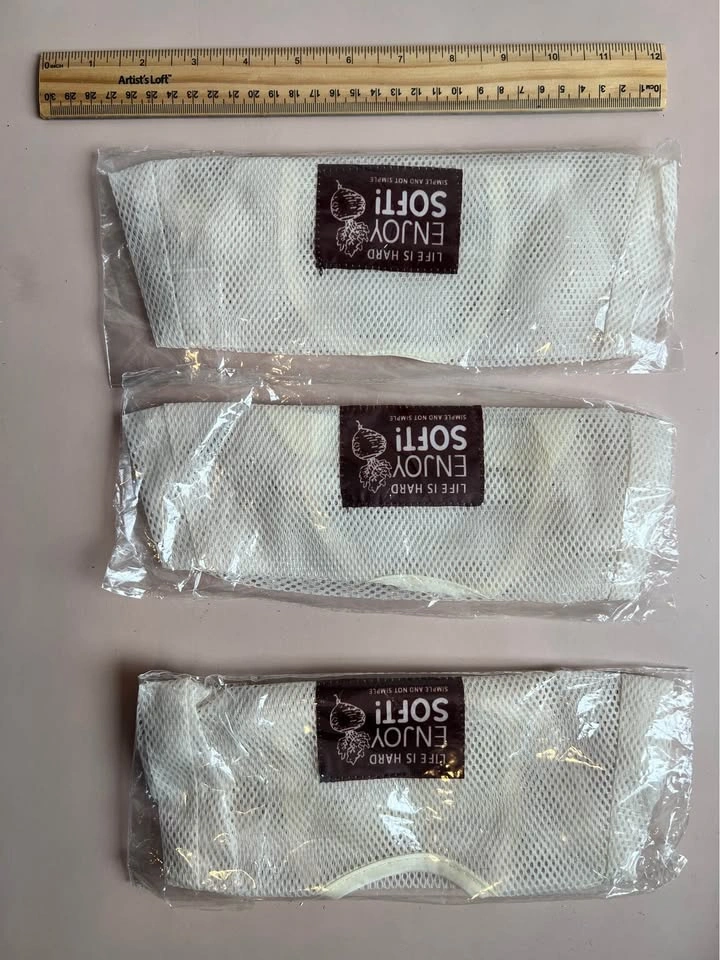3 Mesh Storage Bags – Brand New - photo 2
