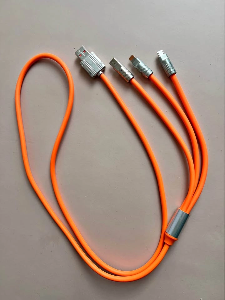 3-in-1 Charging Cable (USB-C / Lightning / Micro USB) – Brand Ne