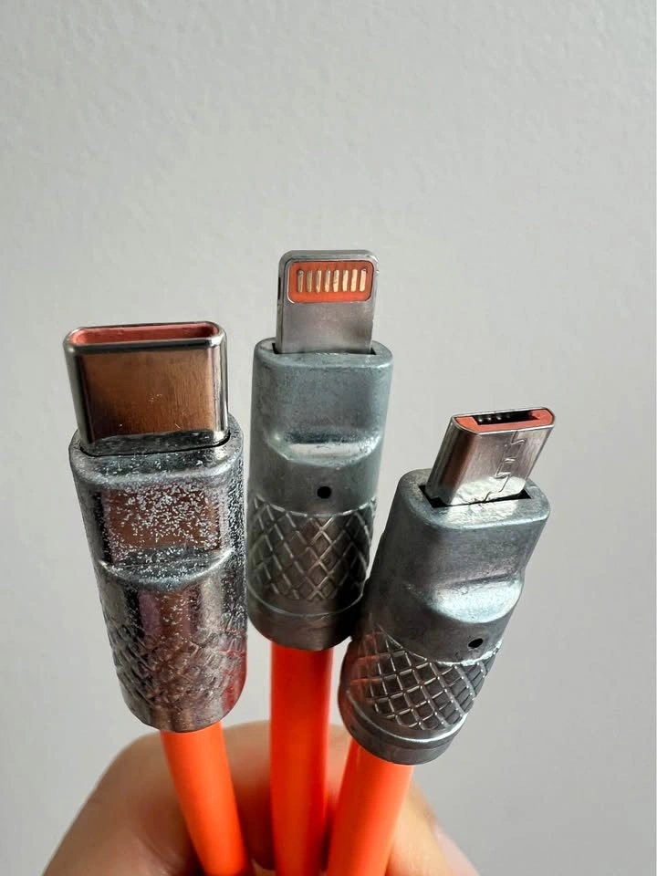 3-in-1 Charging Cable (USB-C / Lightning / Micro USB) – Brand Ne - photo 2