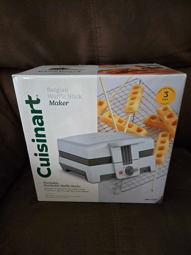 Cuisinart Waffle Stick Maker, Bakes 6 (BNIB)