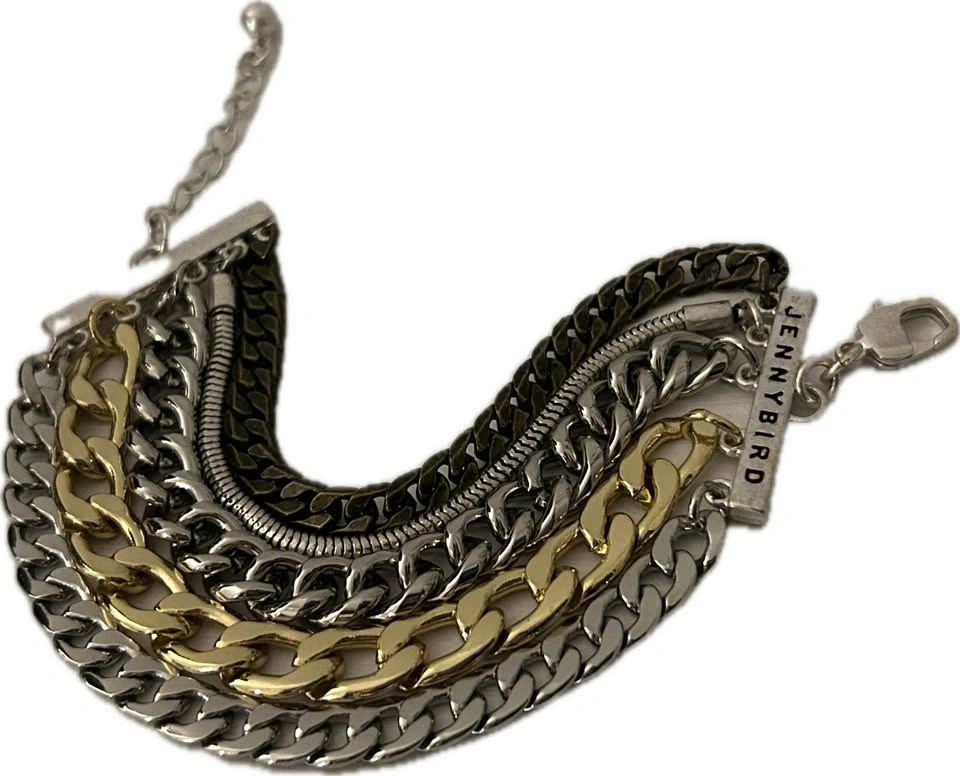 Mixed Metal Cuff Bracelet- Jenny Bird - photo 2