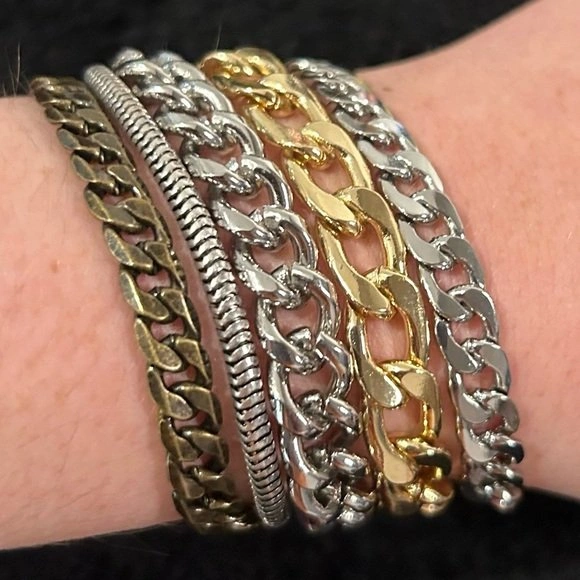 Mixed Metal Cuff Bracelet- Jenny Bird - photo 3