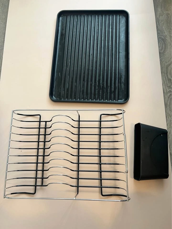 Kitchen Dish Drying Rack with Tray - photo 2