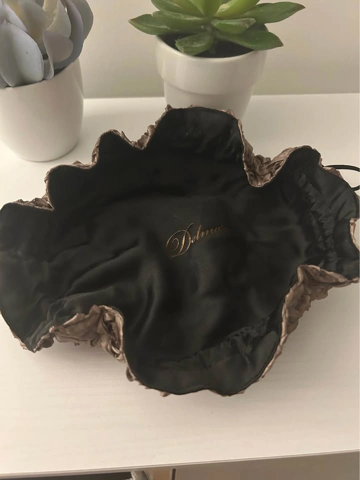 Delmar Rosette Drawstring Pouch (Two available-buy both for 20) - photo 4