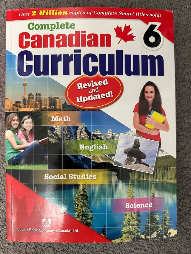 Complete Canadian Curriculum 6 Workbook