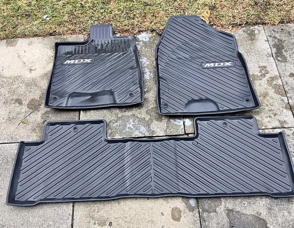 Rubber floor mats Acura MDX