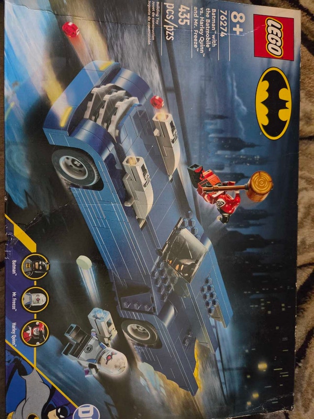 Batman With Batmobile, Harley Quinn & Mr. Freeze