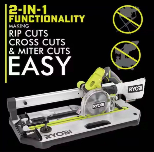 Ryobi 18V ONE+ Flooring Saw & Battery Kit - photo 4