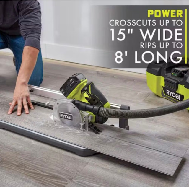 Ryobi 18V ONE+ Flooring Saw & Battery Kit - photo 5