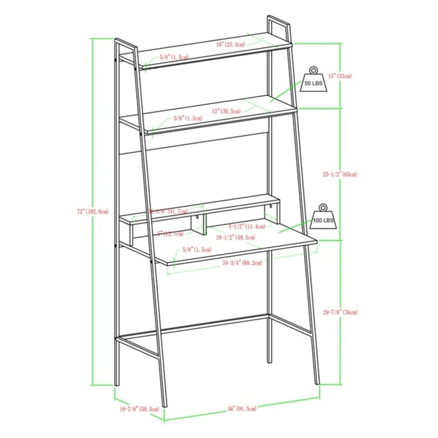 Ladder Desk - photo 4