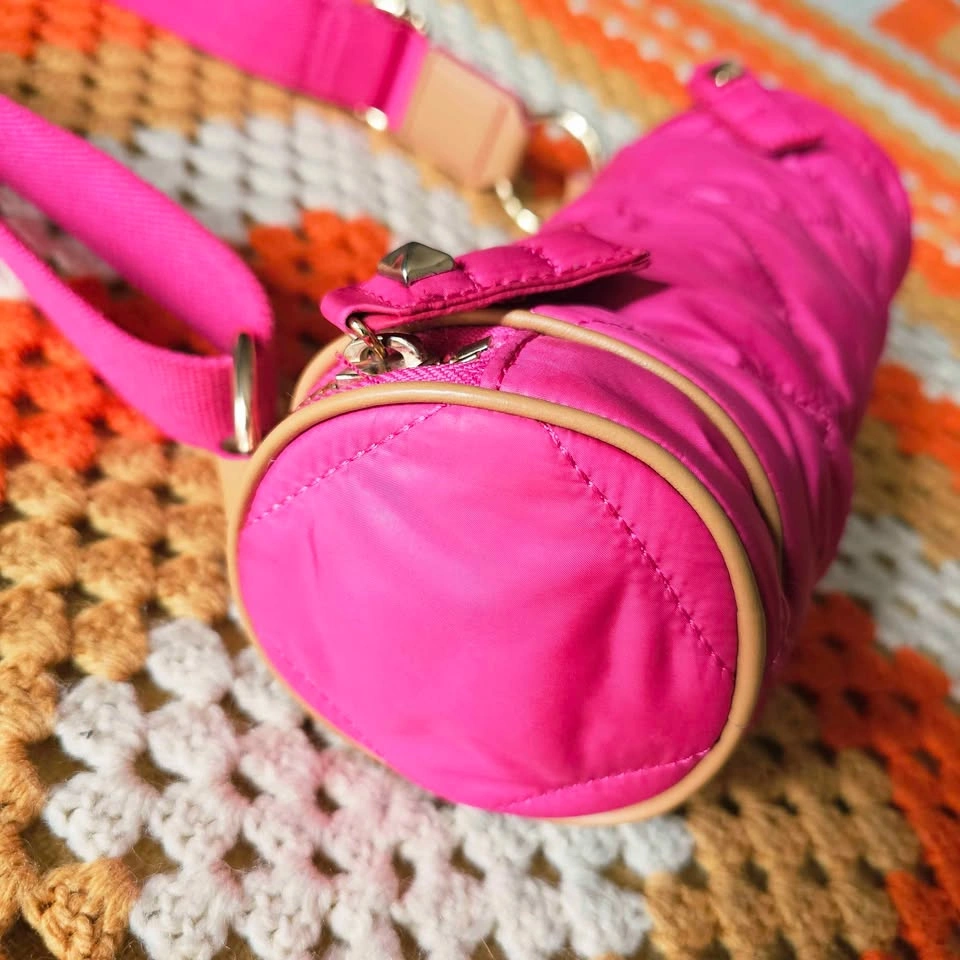 Juicy Couture Hot Pink Azalea Hollywood Hideaway Puffer Bag - photo 4