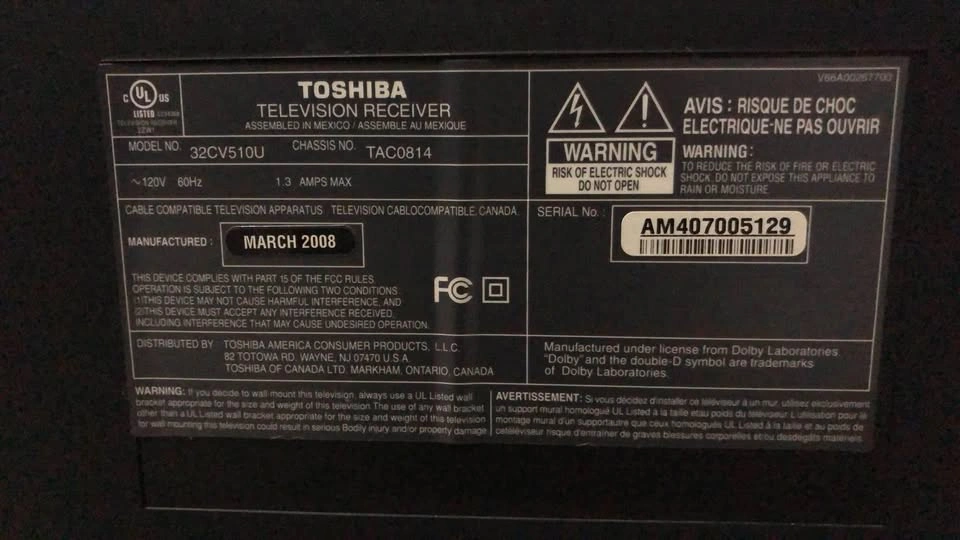 Toshiba TV & Remotes - photo 3