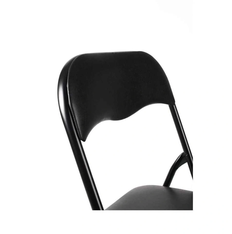 1 Black Folding Chair - photo 2