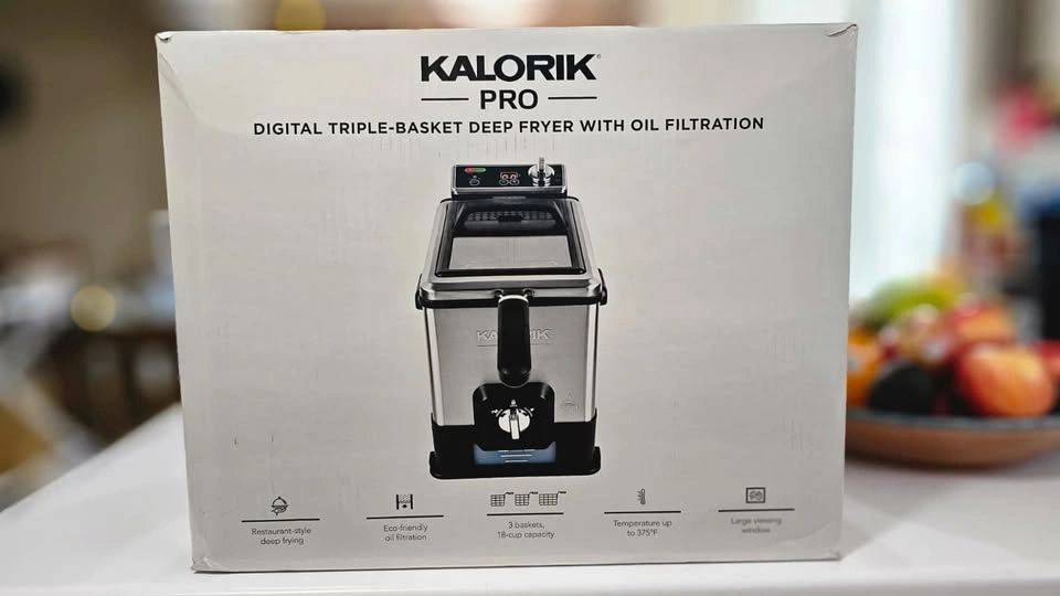 Kalorik Pro Triple Basket Deep Fryer 4.2QT - photo 3