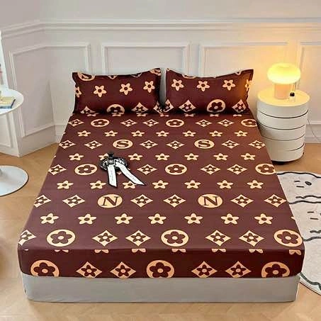 Washed cotton 3D printed bedsheets
