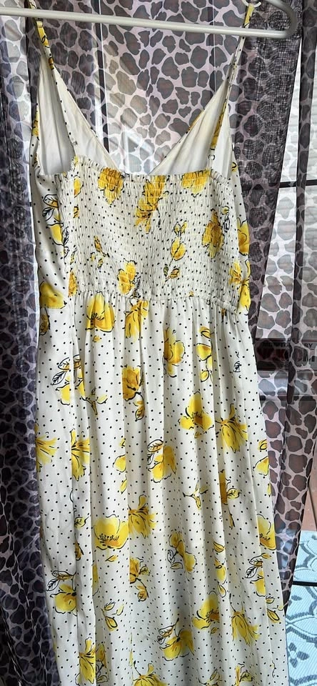 Abercrombie & Fitch Lemon Flower Dress with Slit - photo 3