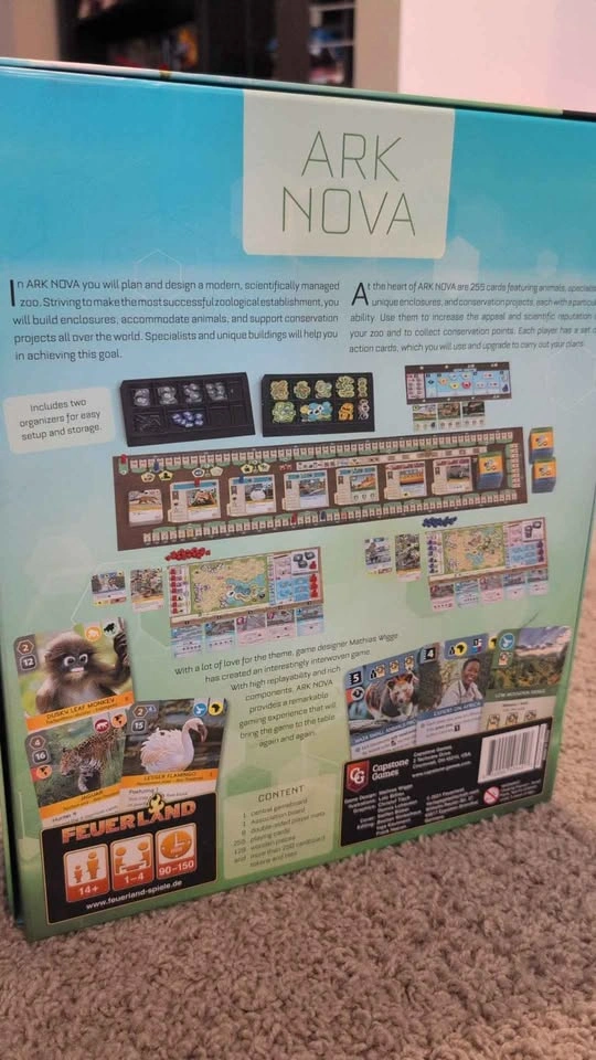 Ark Nova Board Game - photo 2