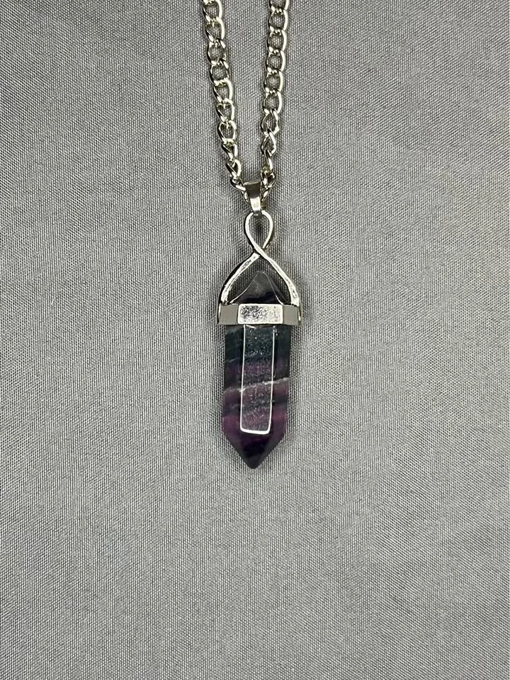Two Iron Chain Pendant Necklaces - photo 2