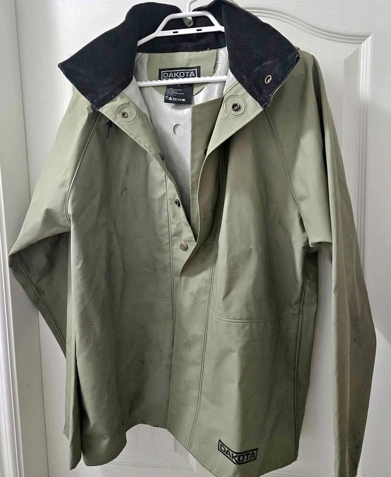 Men's Waterproof Rain Jacket - Size Small