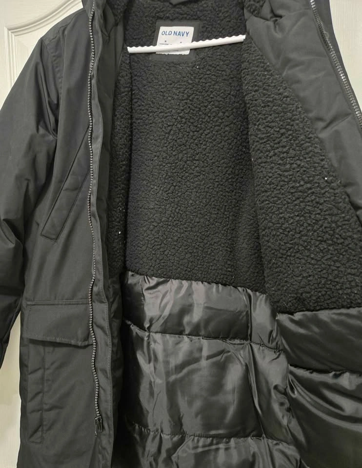 Old Navy Black Jacket for Men, Size M - photo 4