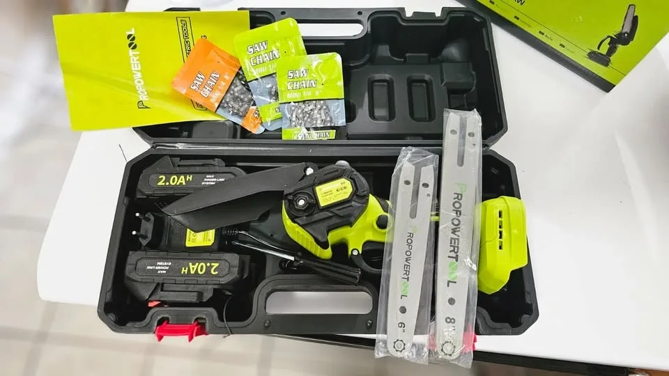 Cordless Chain Saw - 6-inch Mini Chainsaw - photo 5