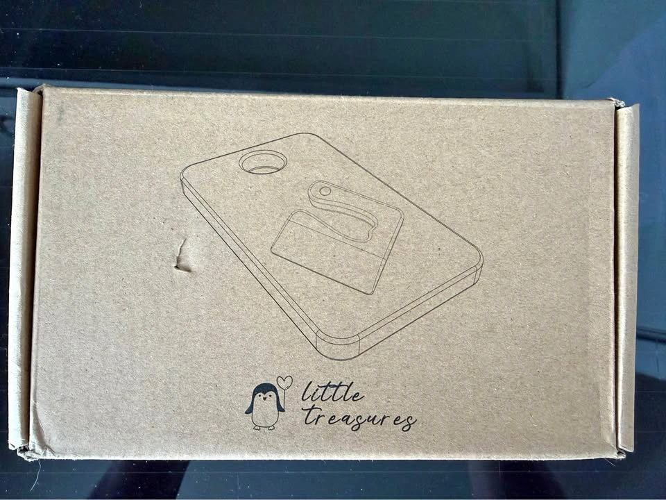 Little Treasure Wooden Cutting Board with Knife