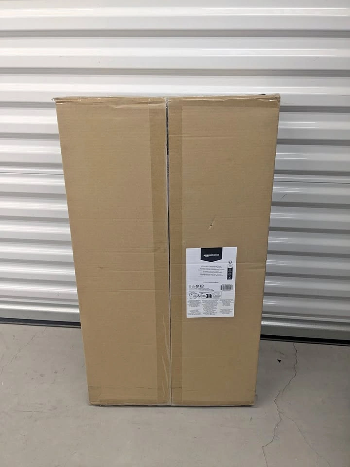Amazon Basics Double Rod Freestanding Closet – New in Box