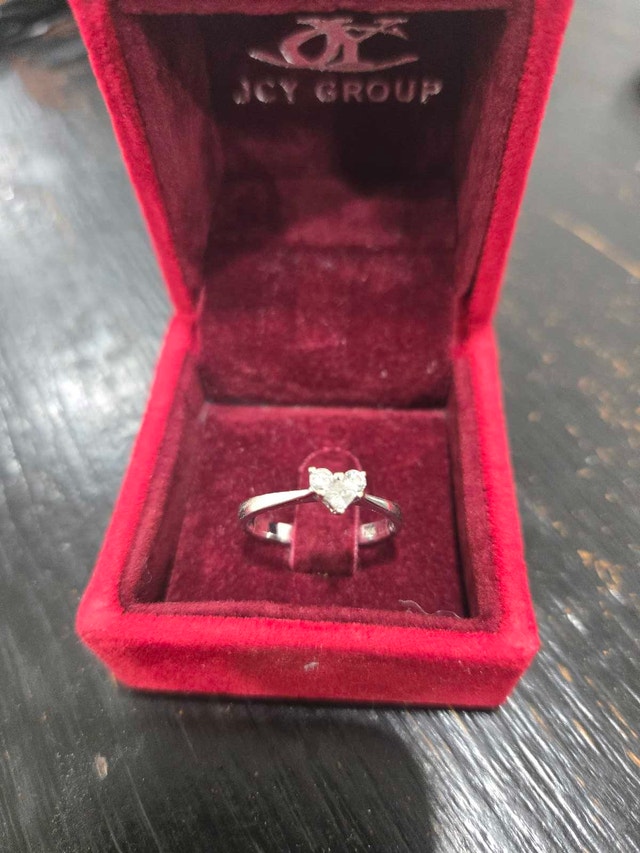 Heart Diamond Ring