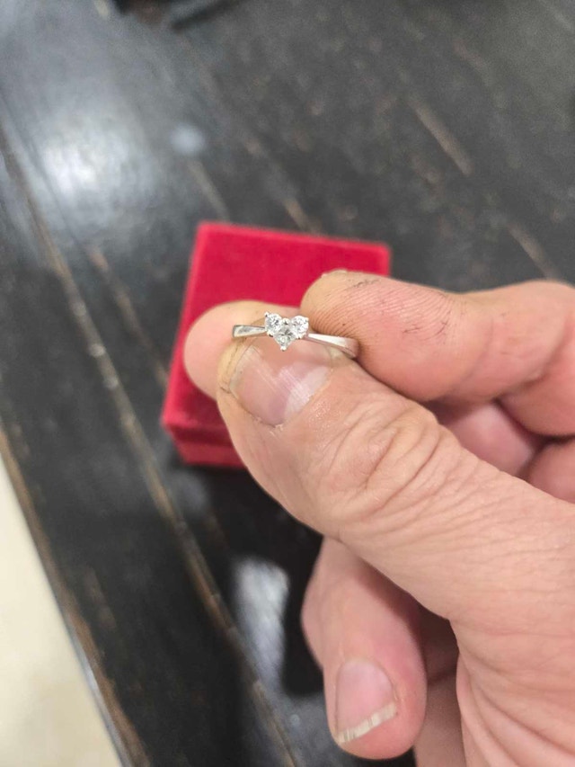 Heart Diamond Ring - photo 3