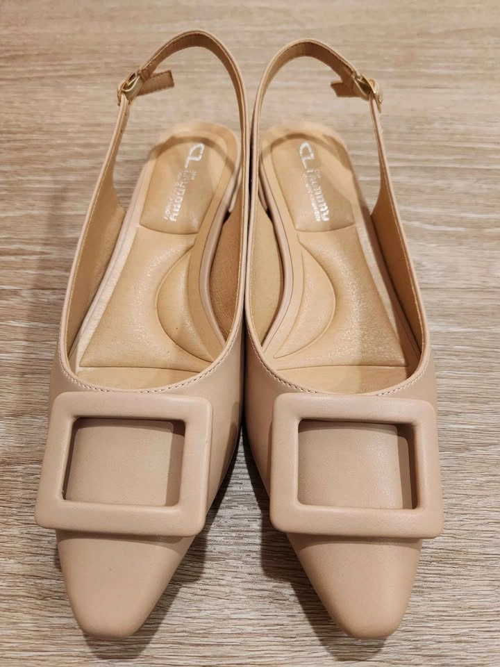 Women Slingback Flats - Size 8 - Excellent Condition - photo 4