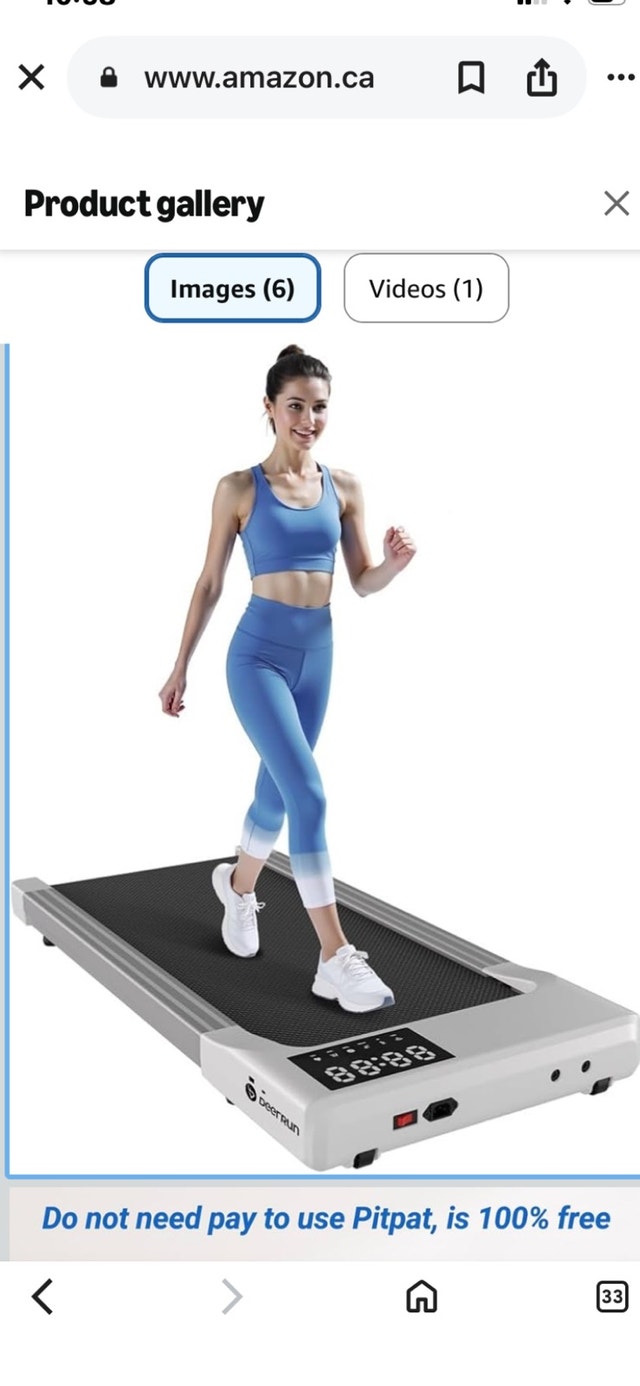 Brand New Walking Pad Treadmill With Remote - photo 5